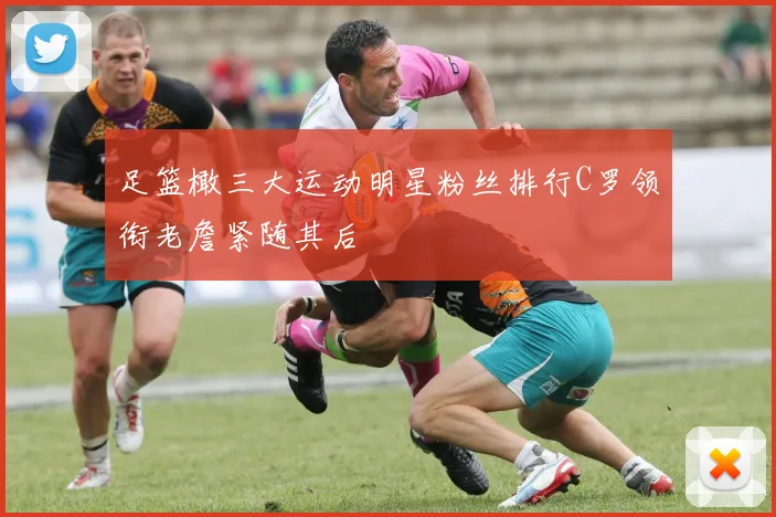 足篮橄三大运动明星粉丝排行C罗领衔老詹紧随其后